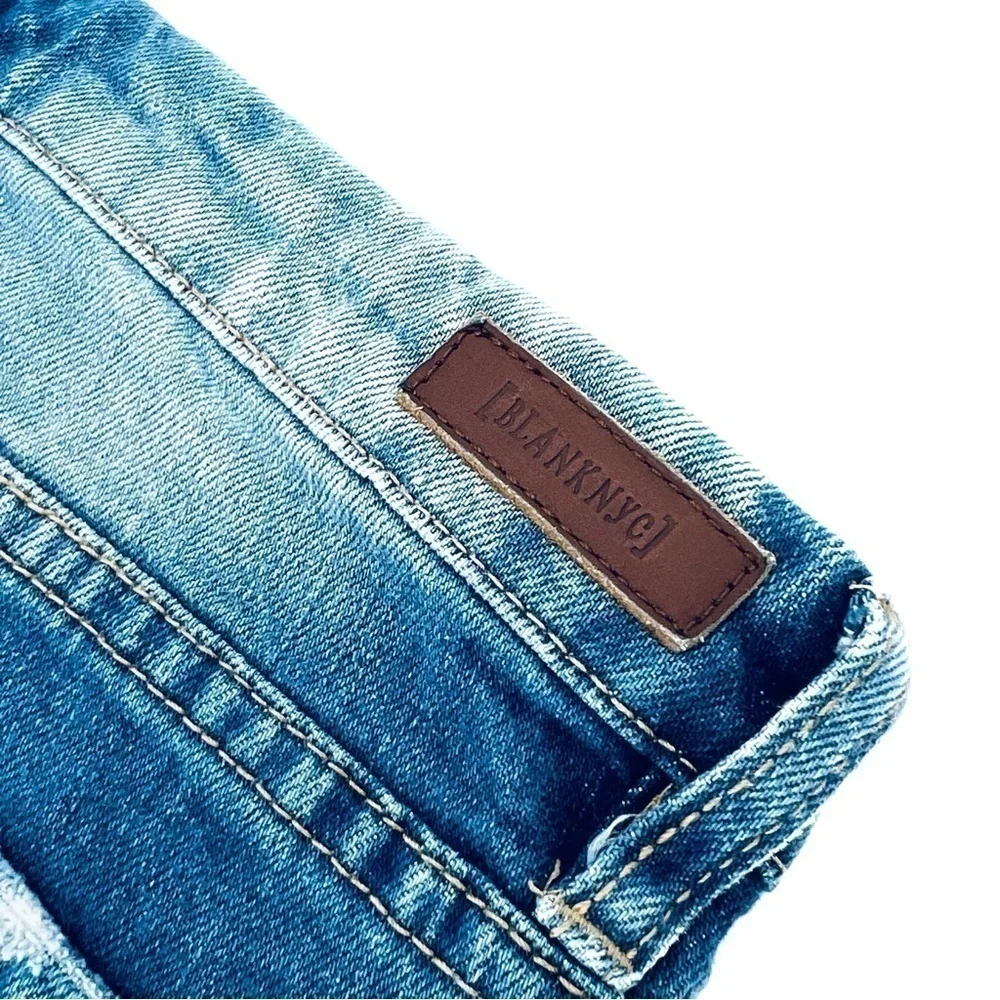 Blank NYC Jean Shorts “Jeepin” Denim Size 25 = 2 nyc Cutoffs Cut Offs New